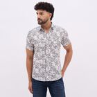 Men's Charcoal Cotton Classic Casual Shirt, Charcoal, small image number null