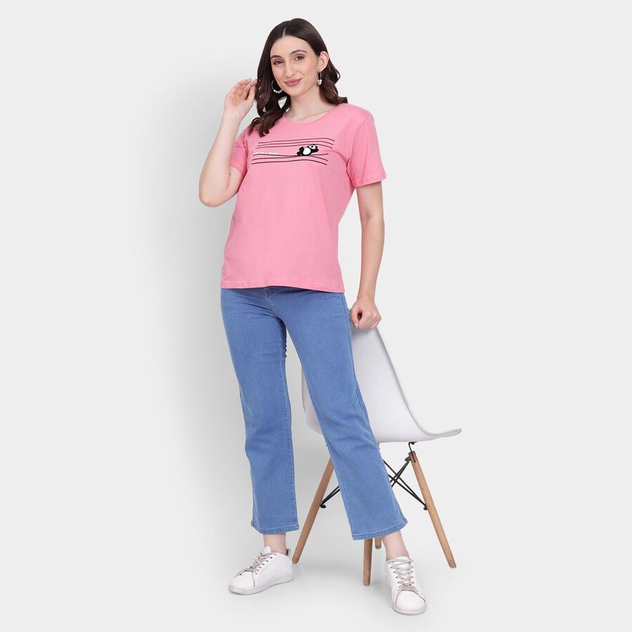 Ladies' Jeans , आइस ब्लू, large image number null
