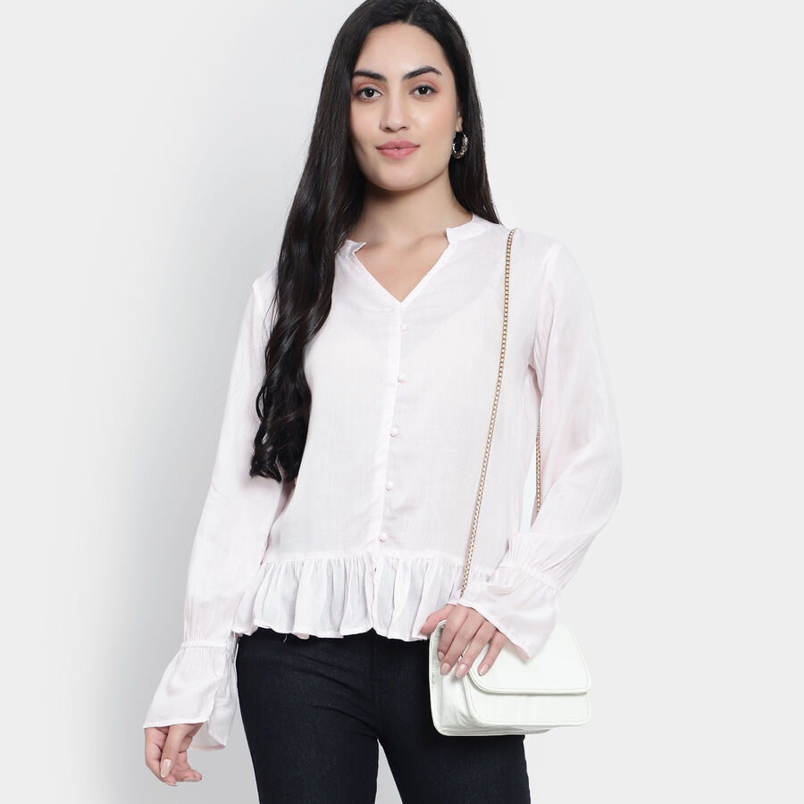 Solid Shirt, Light Pink, large image number null