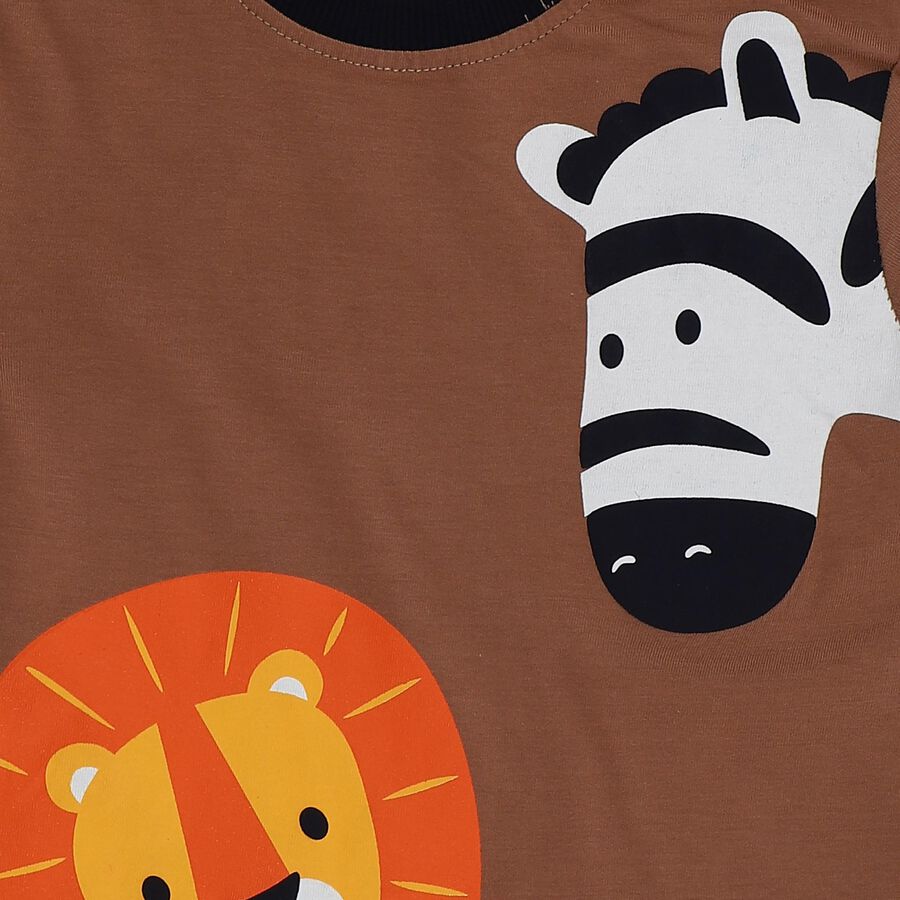 Infants' T-Shirt, Beige, large