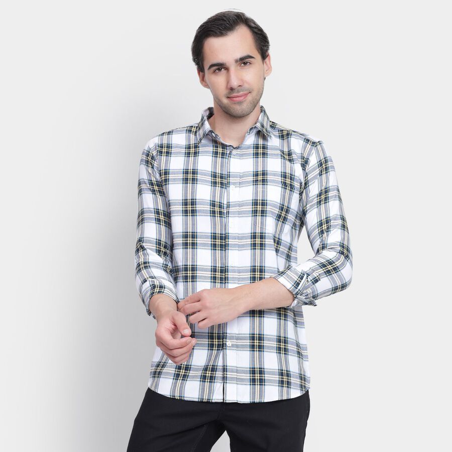 Men's Casual Shirt, पीला, large image number null