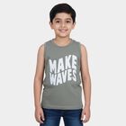 Boys Light Green Round Neck Casual Boys T-Shirt, हल्का हरा, small