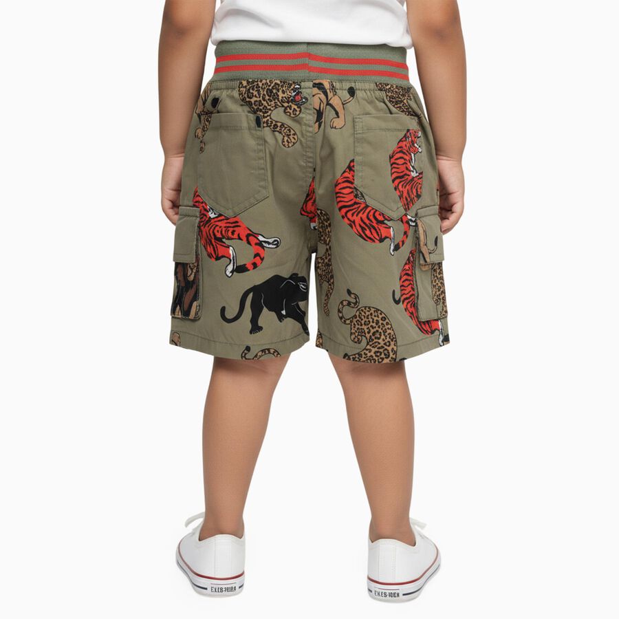 Boys' Bermuda, ओलिव, large