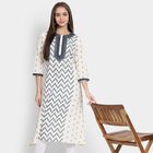 Ladies' Kurta, Navy Blue, small image number null