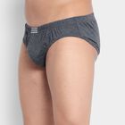 Solid Brief, Charcoal, small