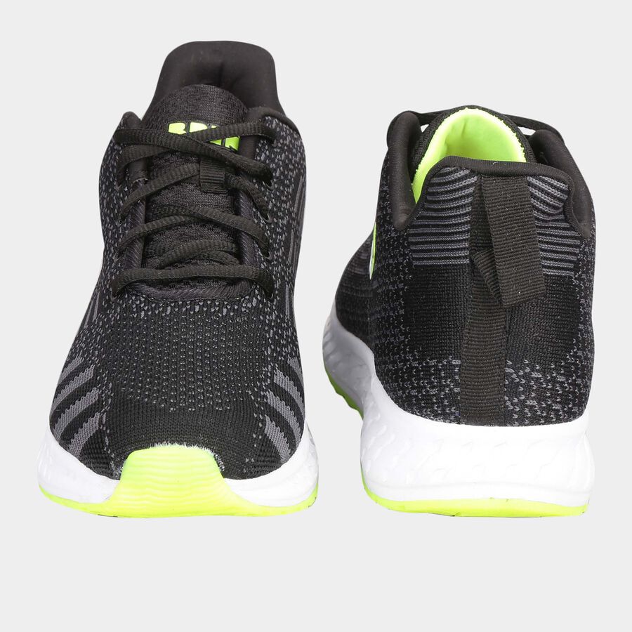 Men Lace-Ups Sports Shoes, Black, large image number null