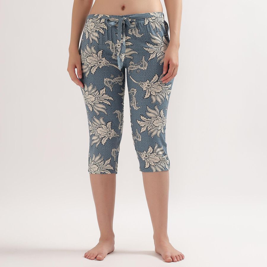 Ladies' Capri, मध्यम नीला, large image number null