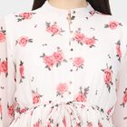 Ladies' Dress, सफ़ेद, small