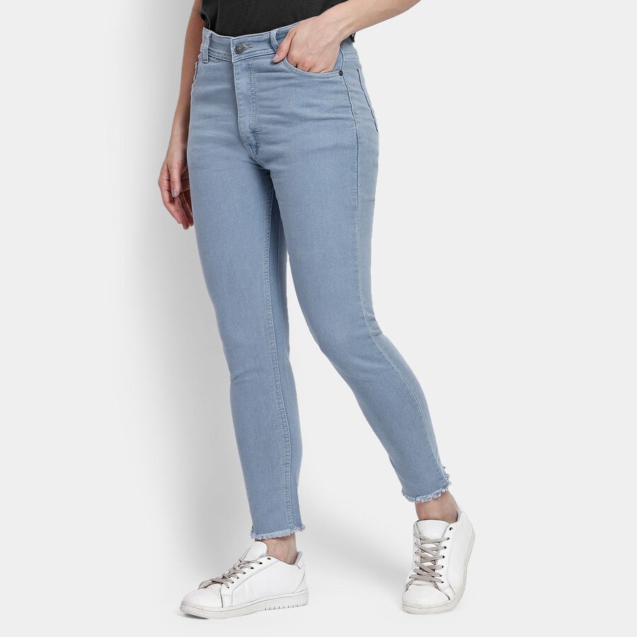 Ladies' Jeans, Light Grey, large image number null