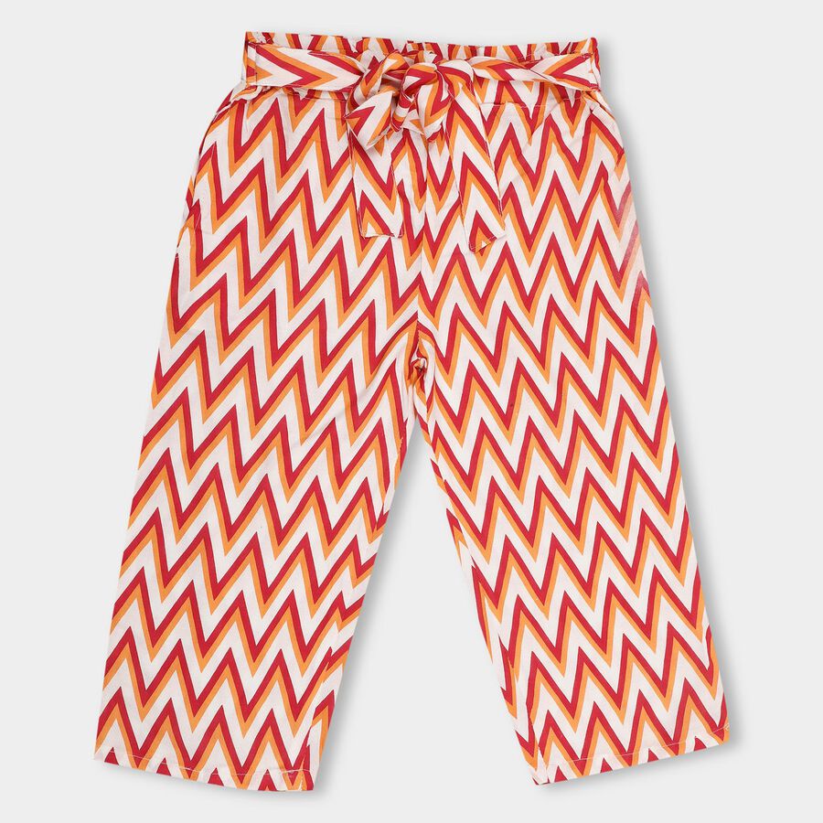 Girls' Capris, Pink, large