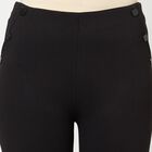 Solid Trousers, Black, small image number null