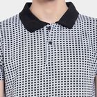 Solid Polo Shirt, Melange Mid Grey, small image number null