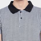 Solid Polo Shirt, मिश्रित मध्यम ग्रे, small image number null
