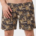 Men's Navy Blue Classic Fit Solid Boxers, Navy Blue, small