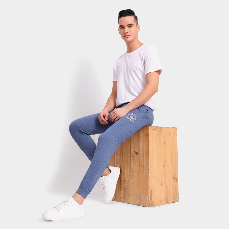 Men's Track Pants, Mid Blue, large image number null