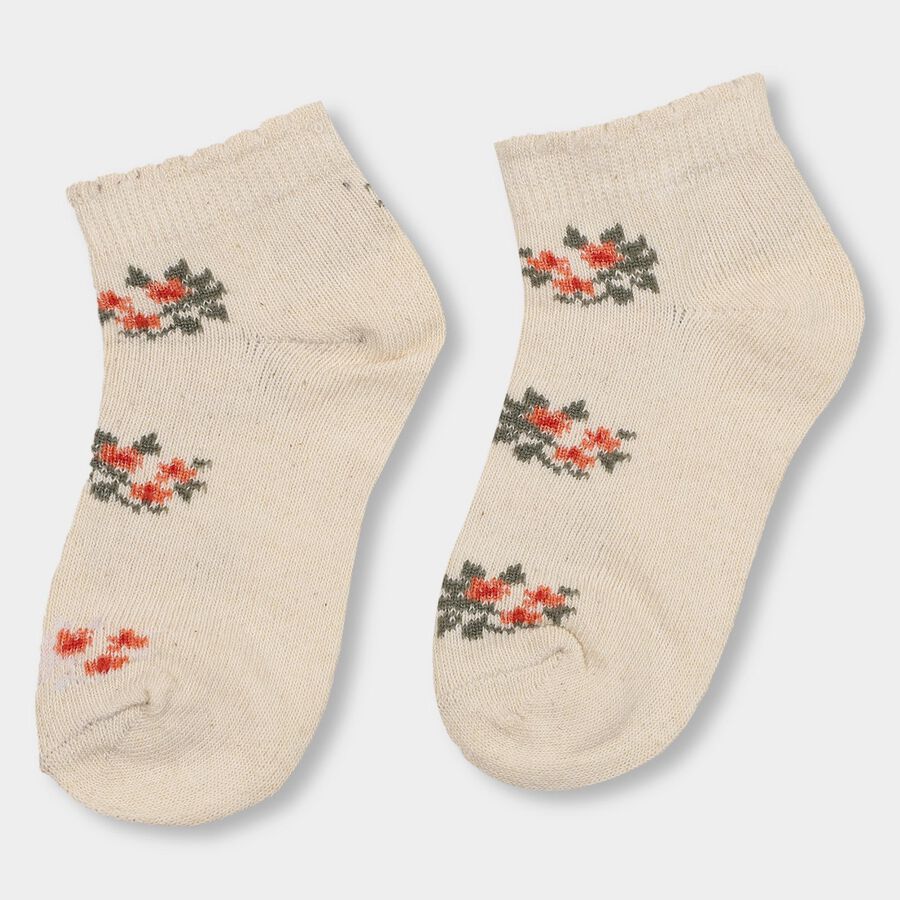 Girls' Socks (Pack of 2), Light Pink, large image number null