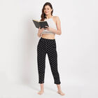 Solid Regular Trousers, Black, small image number null