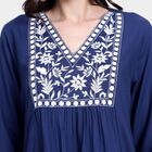 Ladies' Kurti, नेवी ब्लू, small image number null