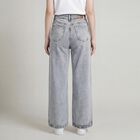 Women's Grey Slim Fit High-Rise Jeans, Light Grey, small