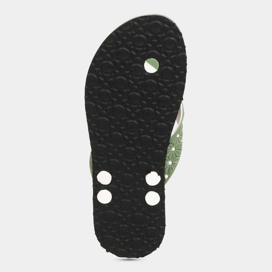 Womens Emboss Sliders, ओलिव, large image number null