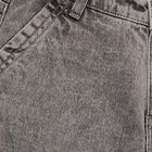Boys' Washed Grey Relaxed Fit Cargo Jeans, हल्का ग्रे, small image number null