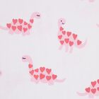 Infant Girls' 100% Cotton Short Set, Pink, small image number null