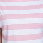 Ladies'  Stripes Top, गुलाबी, small image number null