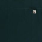 Boys' Dark Green Cotton Crew Neck Casual T-Shirt, गहरा हरा, small image number null