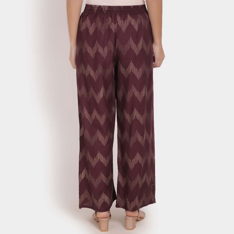 Printed Palazzo, Purple, large image number null