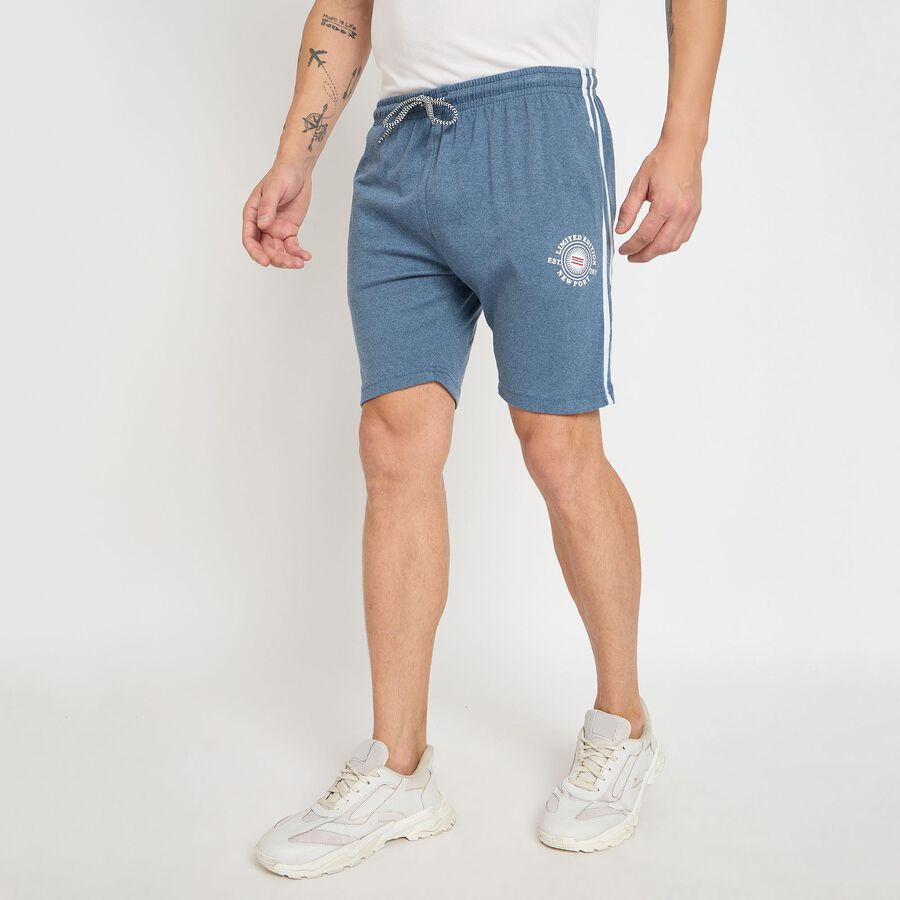 Men's Bermudas, Melange Blue, large image number null