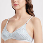 Printed Non-Padded Bra, Light Blue, small image number null