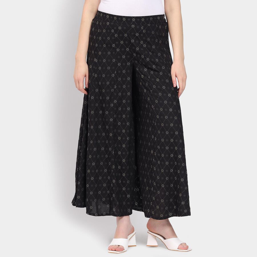 Ladies' Palazzos, Black, large image number null