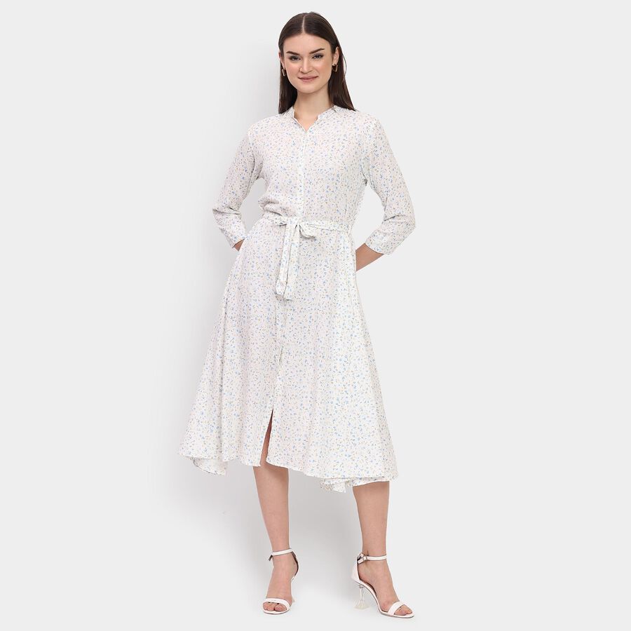 Ladies' Dress, ऑफ व्हाइट, large