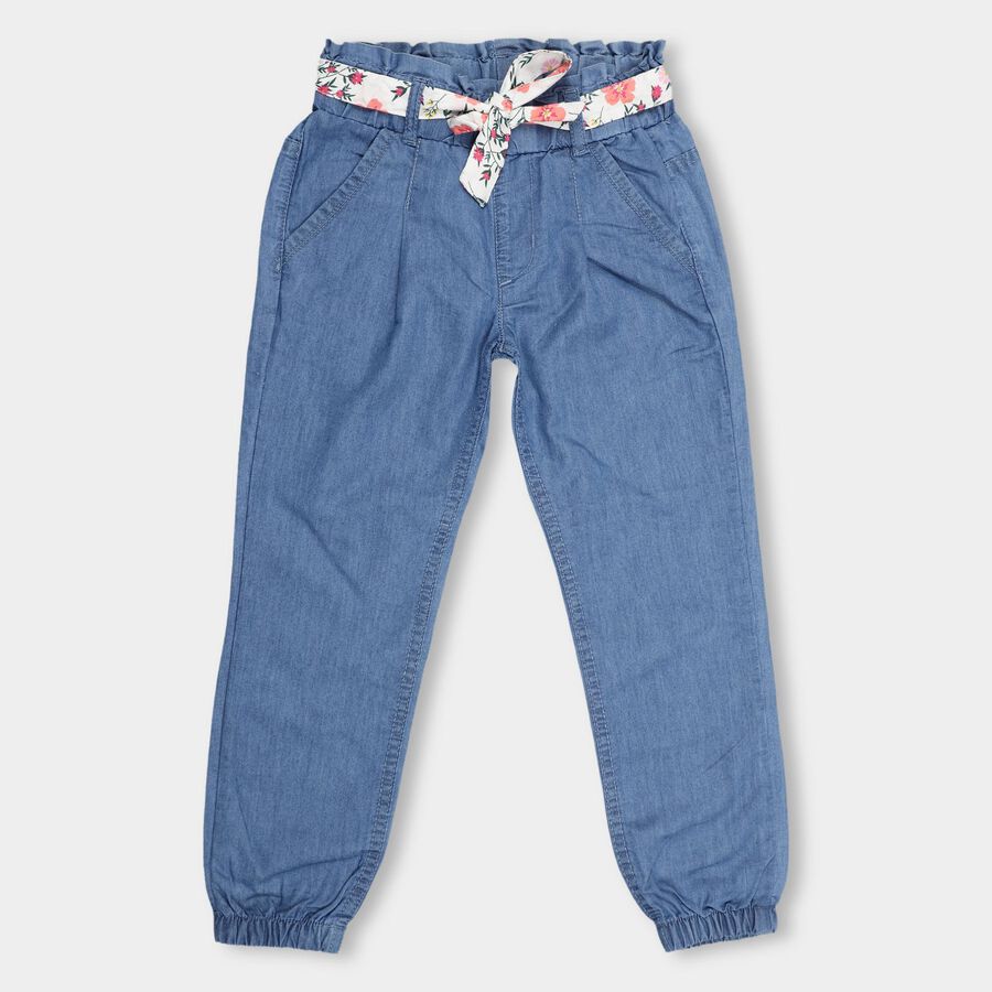 Girls' Jeans , Light Blue, large image number null