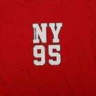 Boys Red Crew Neck Regular Boys T-Shirt, लाल, small