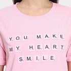 Ladies' Round Neck T-Shirt , Light Pink, small image number null