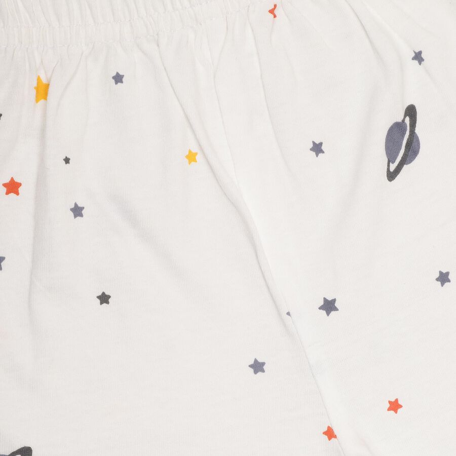 Infants' 100% Cotton Suit Night , ऑफ व्हाइट, large image number null