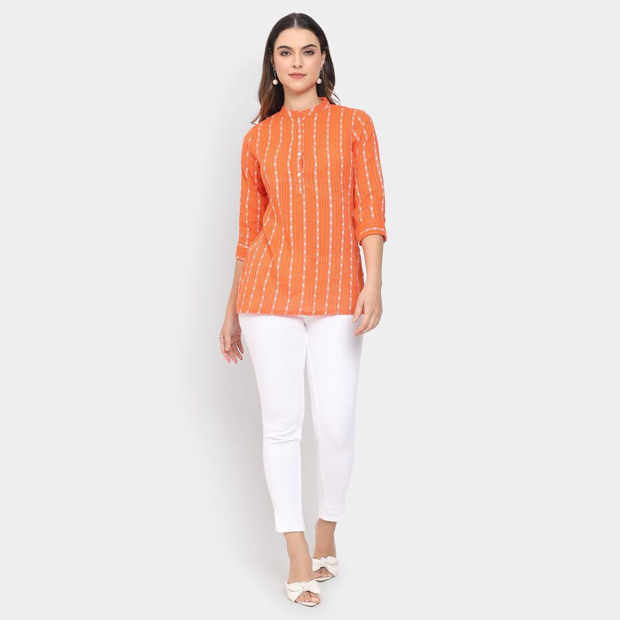 Ladies' Kurti , नारंगी, large image number null