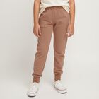 Girls Muted Brown Thermal Lower, Brown, small image number null