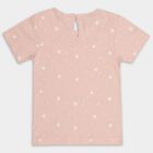 Infant Girls' 100% Cotton Short Set, गुलाबी, small image number null