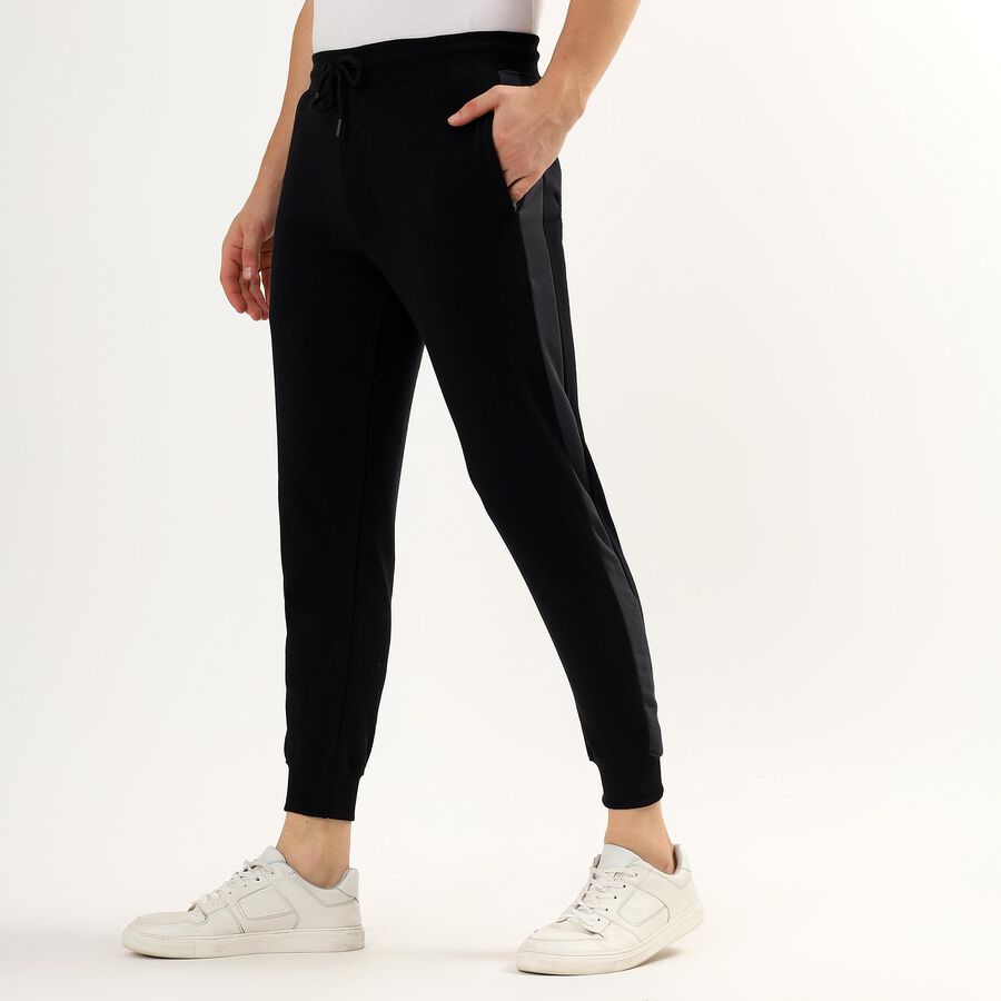 Men's Jogger Track Pants , Black, large image number null