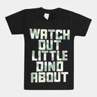 Printed T-Shirt, Black, small image number null