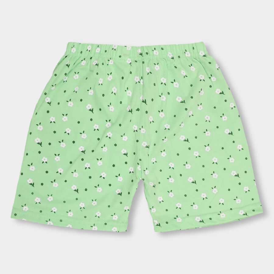 Girls' Shorts , Light Green, large image number null
