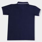 Boys' 100% Cotton Half Sleeves T-Shirt , Navy Blue, small image number null