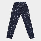 Girls Cotton Trousers, Navy Blue, small image number null