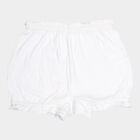 Girls Cotton Printed Bloomer, White, small image number null