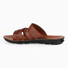 Men's Sandal, भूरा, small