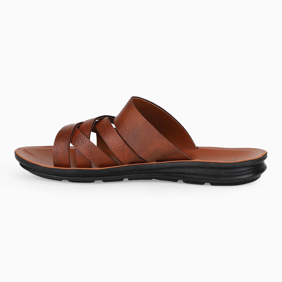 Men's Sandal, भूरा, large
