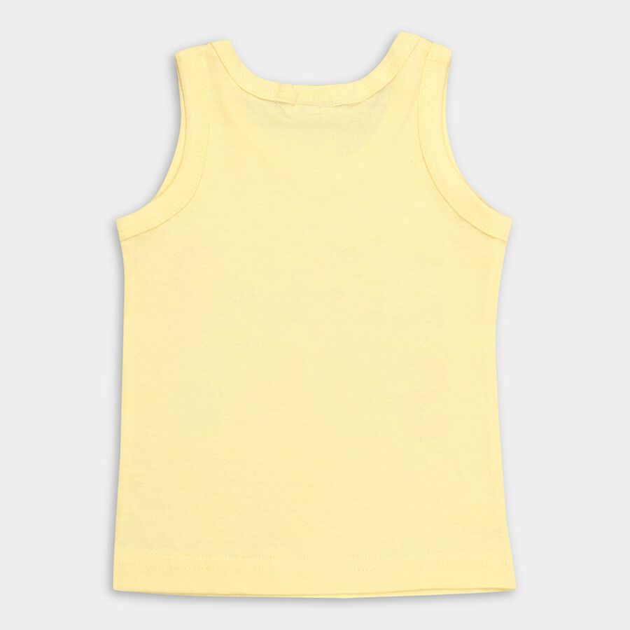 Infants' 100% Cotton Vest , Yellow, large