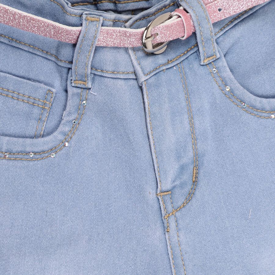 Girls' Jeans, Light Blue, large image number null